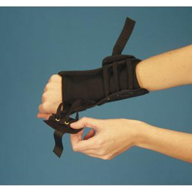 Power Wrap Wrist Brace Right Black