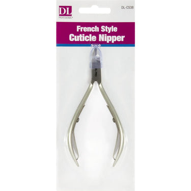 Precision Cuticle Nipper - Half Jaw, Single Spring by DL Pro