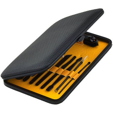 Premium 15 Pieces Mani/Pedi Implement Set - Professional Salon Quality - Set