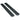 Premium Black Cushion Nail Files - 100/180 - White Center - Washable / 2,000 Mega Case by DHS Products