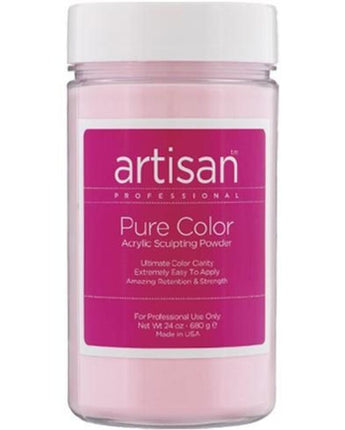 Premium Pink Acrylic Nail Powder - 24 oz. / 680.38 Grams by Artisan