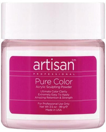 Premium Pink Acrylic Nail Powder - 3.5 oz. / 99.22 Grams by Artisan