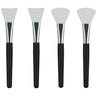 Premium Quality Silicone Face Mask Brushes - Ideal Facial Mask Applicators for Mud, Clay, Charcoal, Mixed Masks, and Body Lotion / Set of 4 - 2 Styles