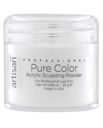 Premium White Acrylic Nail Powder - 0.88 oz. / 24.95 Grams by Artisan