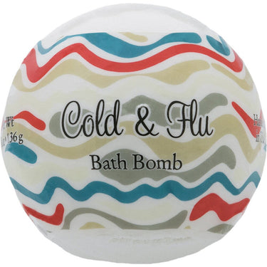 Primal Elements Bath Bomb - COLD & FLU / 4.8 oz - 136 grams