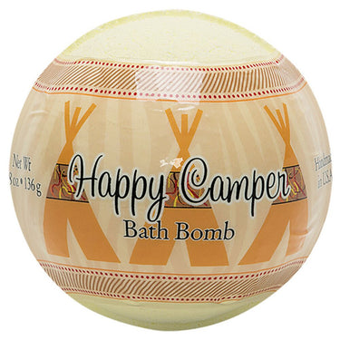 Primal Elements Bath Bomb - HAPPY CAMPER / 4.8 oz - 136 grams