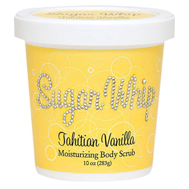 Primal Elements Sugar Whip - TAHITIAN VANILLA - Moisturizing Body Scrub / 10 oz. - 283 grams