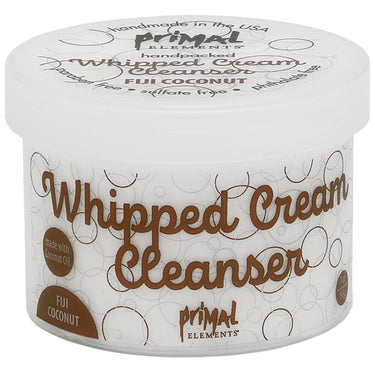 Primal Elements Whipped Cream Cleanser - FIJI COCONUT / 7 oz. - 198 Grams