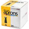 Product Club - Disposable Aprons - 28" x 45" - 20 Pack/ Lightweight Material Provides Complete Coverage and Protection