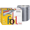 Product Club Embossed Foil Roll Silver / 5" x 250'