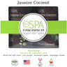 Professional BCL Spa Starter Kit - For Body, Hands, Feet - Jasmine & Coconut - 4 Pieces