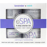 Professional BCL Spa Starter Kit - For Body, Hands, Feet - Lavender & Mint - 4 Pieces
