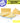 Professional Compressed PVA Facial Sponges - YELLOW / 240 Count