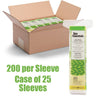 Professional Non-Woven Esthetic Wipes/ 2" X 2" Soft Poly-Rayon Material / 200 Per Pack, 25 Packs Per Case = 5,000 Wipes Per Case by Spa Essentials