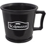 Professional Shaving Mug / Black Rubberized by Scalpmaster