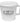 Professional Shaving Mug / White Plastic by Scalpmaster