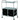 Professional Work Cart with 4 Black Storage Drawers by Pibbs