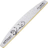 Professional Zebra Nail File - Half Moon 100/100 Grit / Pack of 12 by Artisan