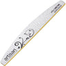 Professional Zebra Nail File - Half Moon 180/180 Grit / Pack of 12 by Artisan