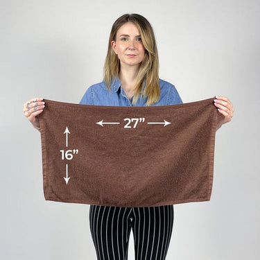 ProTex CUTPRO Bleach Guard Towels - Brown - 16" x 27" / 12 Pack