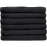 ProTex Onyx Bleach Guard Black Towels - 16" x 29" / 12 Pack