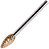 ProTool USA Carbide Nail Drill Bit - Under Nail Cleaner - 3/32 Shank - Football Shape - Each