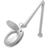 ProVue SuperSlim LED Magnifying Lamp / 5" 5-Diopter Round Crystal-Clear Glass Lens - 2.25x Magnification by Aven