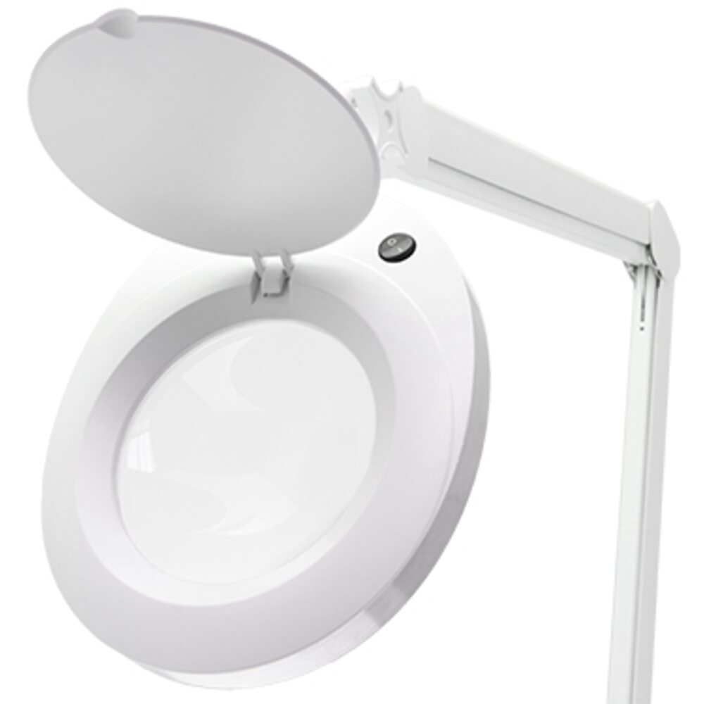 ProVue SuperSlim LED Magnifying Lamp / 5" 8-Diopter Round Crystal-Clea ...