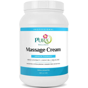 Pura Wellness Arnica Therapy Massage Cream / 1 Gallon - 128 oz. - 3.78 Liters by Pura Wellness