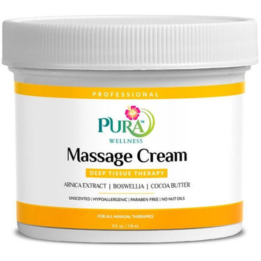 Pura Wellness Deep Tissue Massage Cream / 4 oz. - 118 mL. by Pura Wellness