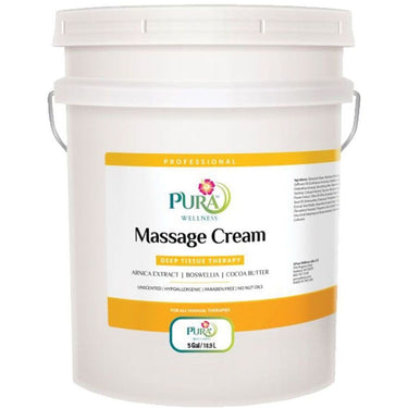 Pura Wellness Deep Tissue Massage Cream / 5 Gallons - 18.9 Liters by Pura Wellness