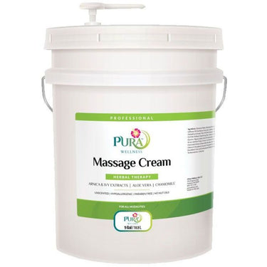 Pura Wellness Herbal Therapy Massage Cream / 5 Gallon by Pura Wellness