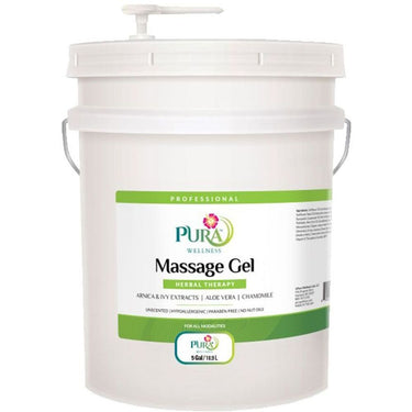Pura Wellness Herbal Therapy Massage Gel / 5 Gallons - 18.9 Liters by Pura Wellness