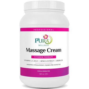 Pura Wellness Vitamin Therapy Massage Cream / 1 Gallon - 128 oz. - 3.78 Liters by Pura Wellness