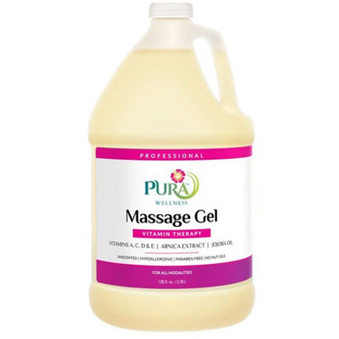 Pura Wellness Vitamin Therapy Massage Gel / 1 Gallon - 128 oz. - 3.78 Liters by Pura Wellness