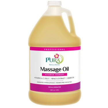 Pura Wellness Vitamin Therapy Massage Oil / 1 Gallon - 128 oz. - 3.78 Liters by Pura Wellness