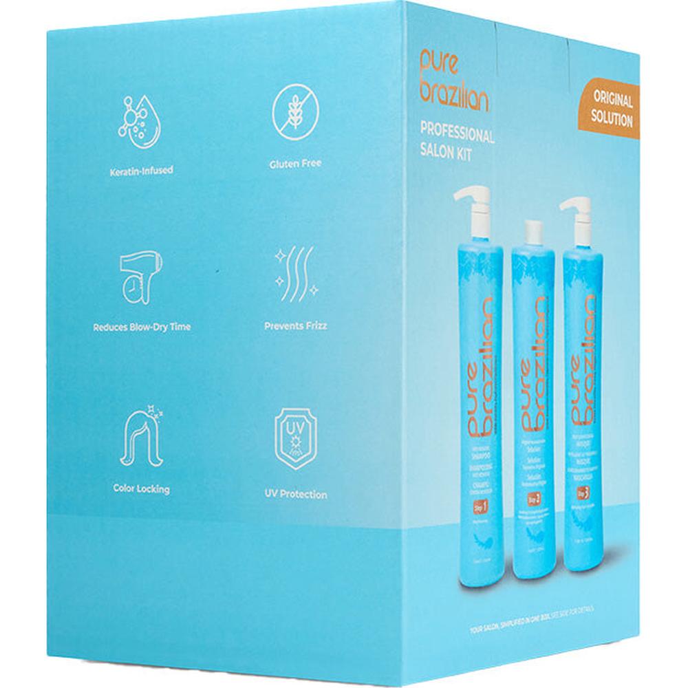 Pure Brazilian Professional Salon Kit + Professional Dryer – Pure Spa ...