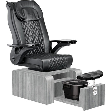 Pure II Non-Plumbed Pedicure Chair / Pedicure Tub with Heat and Vibration by Whale Spa