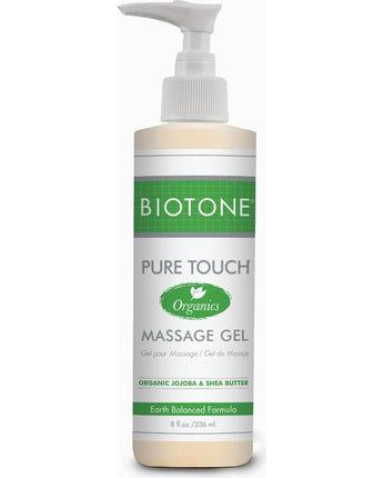 Pure Touch Organics Massage Gel / with Organic Jojoba & Shea Butter / 8 oz. by Biotone