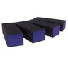 Purple Block - Coarse/Medium 100/180 Grit - 3-sided / 500 Mega Case by DHS Products