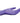 Purple Powder-Free Nitrile Gloves - Size L / Box of 100
