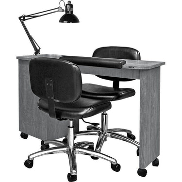 QSE Standard Nail Table / 48"W x 20"D x 30"H / 50+ Color Choices / Made to Order - Ships in 2-3 Weeks by Collins