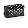 Quilted Small Cosmetic Bag - Black / Case of 14
