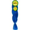 Rastafri - Silky Braid - Pre-Stretched Braiding Hair - Sapphire Blue