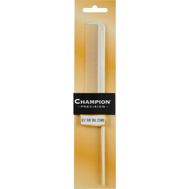 Rat Tail Comb with Measurement Marks / 8-1/2" by Champion
