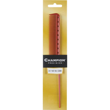 Rat Tail Comb with Measurement Marks / 8-1/2" by Champion
