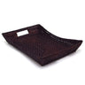 Rattan Flare Tray - Chocolate