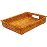 Rattan Rectangular Tray / Citrus