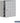 Recessed Mounted Cell Phone Locker with 12 A Doors (11 usable) 4 B Doors in Aluminum - Keyed Locks by Salsbury – Aluminum – Keyed Locks by Salsbury