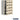 Recessed Mounted Cell Phone Storage Locker with 15 A Doors (14 usable) in Aluminum - Keyed Locks by Salsbury – Sandstone – Resettable Combination Locks by Salsbury